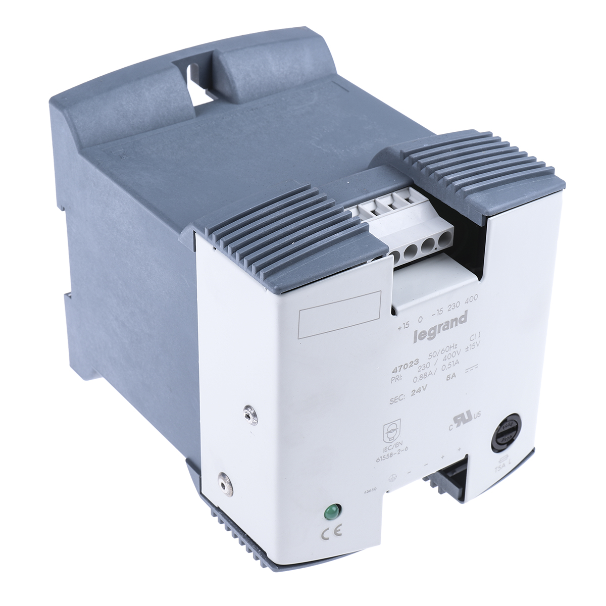 Legrand Linear DIN Rail Power Supply, 230V ac ac Input, 24V dc dc Output, 5A Output, 120W