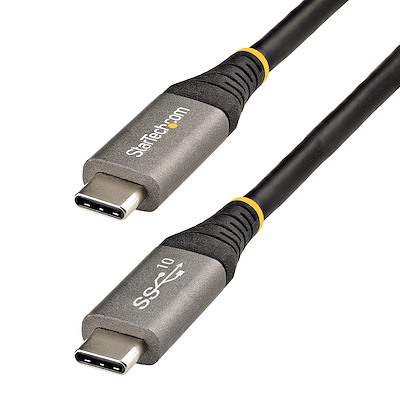 StarTech.com USB 3.1, Male USB C to Male USB C, 10Gbps, 1m