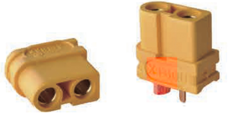 RS PRO Compact Power Connector Socket, 2P, 30A, 500 V dc