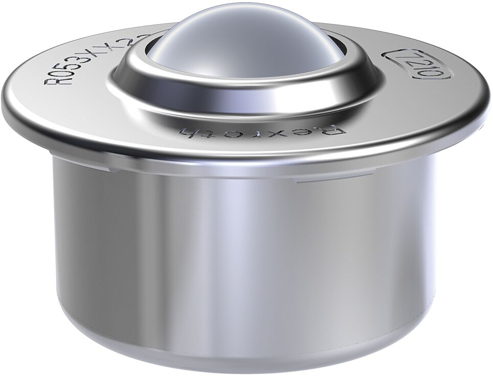Bosch Rexroth Ball Transfer Unit with 30.162mm diameter Stainless Steel ball Stainless Steel ball