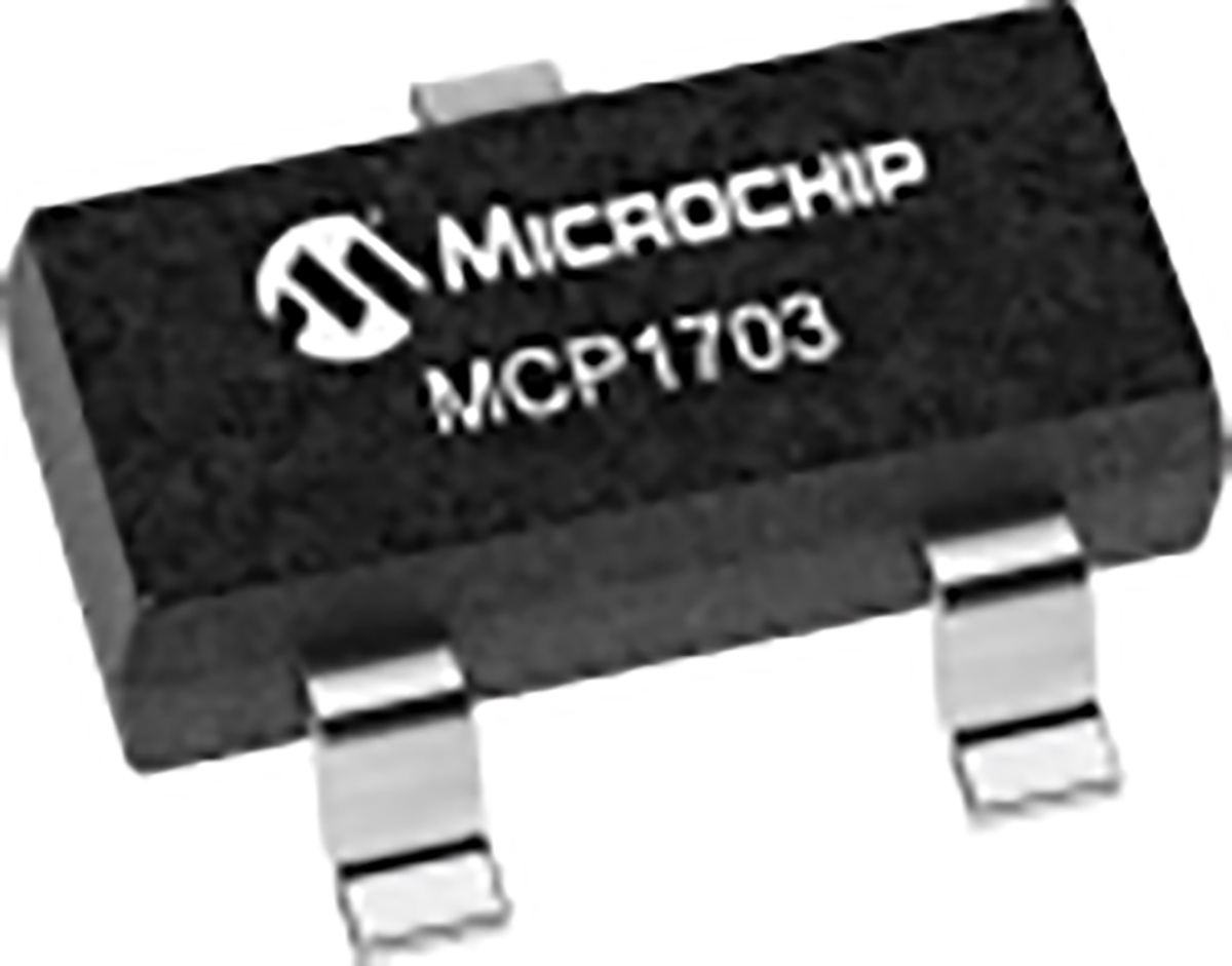 Microchip MCP1703T-5002E/DB, Voltage Regulator 16V SOT-223 3-Pin