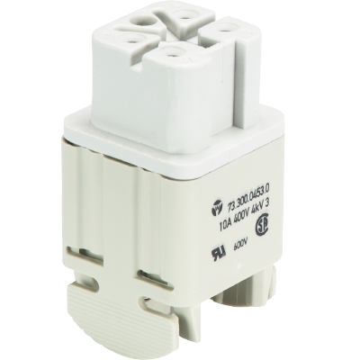 Wieland Insert, 10A, Female, 73 Series, 4 Contacts