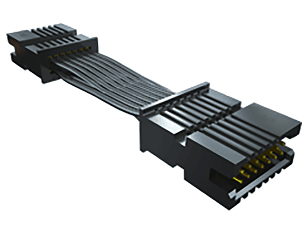 Samtec TFSD Series Ribbon Cable Assembly, 1.27mm Pitch, Tiger Eye IDC to Tiger Eye IDC