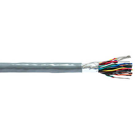 Belden 9510 Series Data Cable, 10 Pairs, 20 Cores, 0.2 mm², Screened, 24 AWG, 152m, Screened Shield