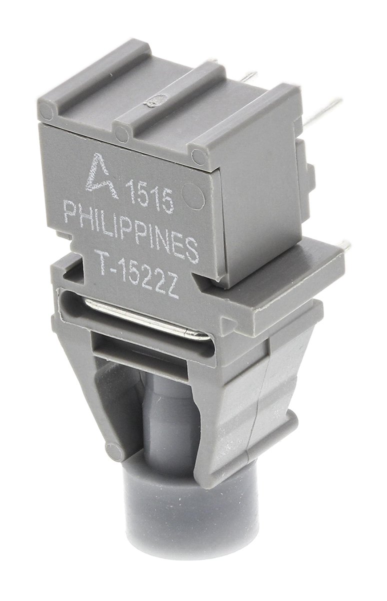 Broadcom HFBR-1522Z, 1MBd Fibre Optic Transmitter 660nm, Round Versatile Link Connector, 18.8 x 12.19 x 7.62mm