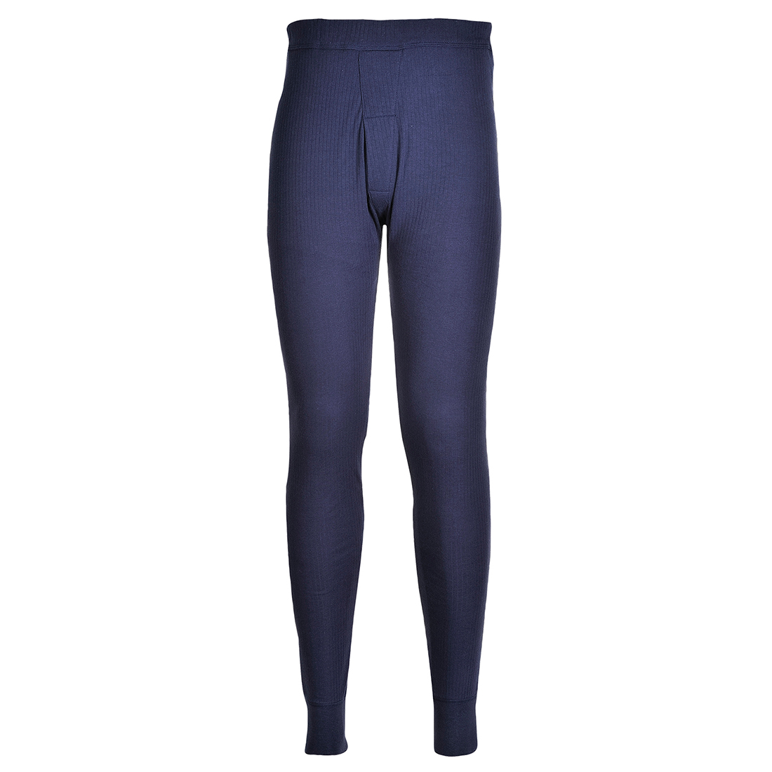 Portwest Navy Cotton, Polyester Thermal Long Johns, S