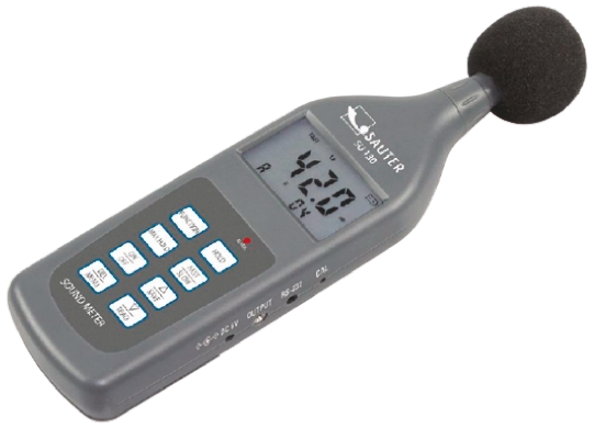 Sauter  SU 130  Sound Level Meter, 30 dB to 130 dB