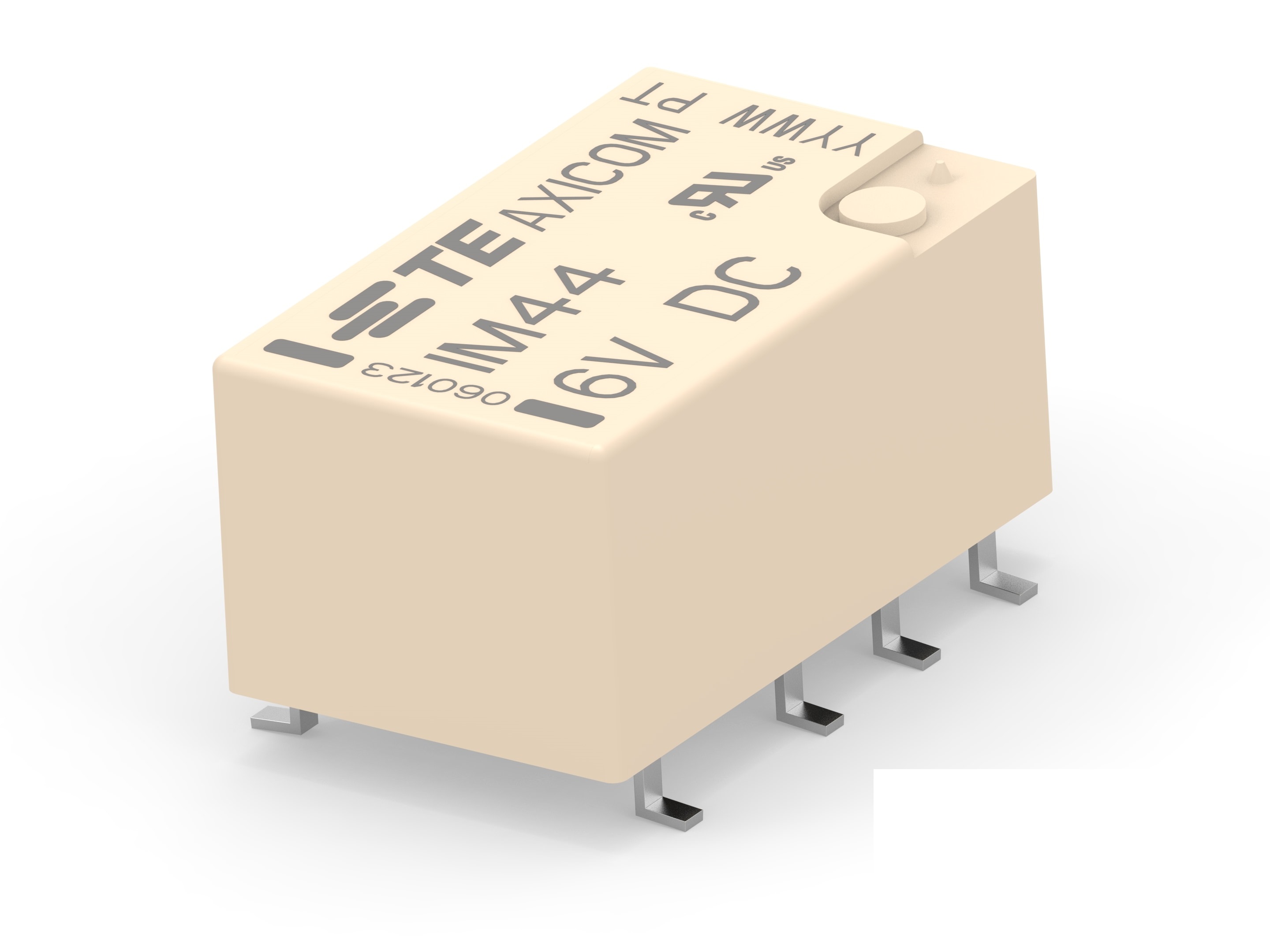 TE Connectivity PCB Mount RF Relay, 6V dc Coil, DPDT