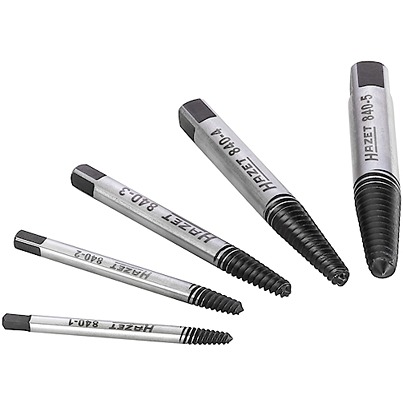 HAZET 5 piece Screw Extractor