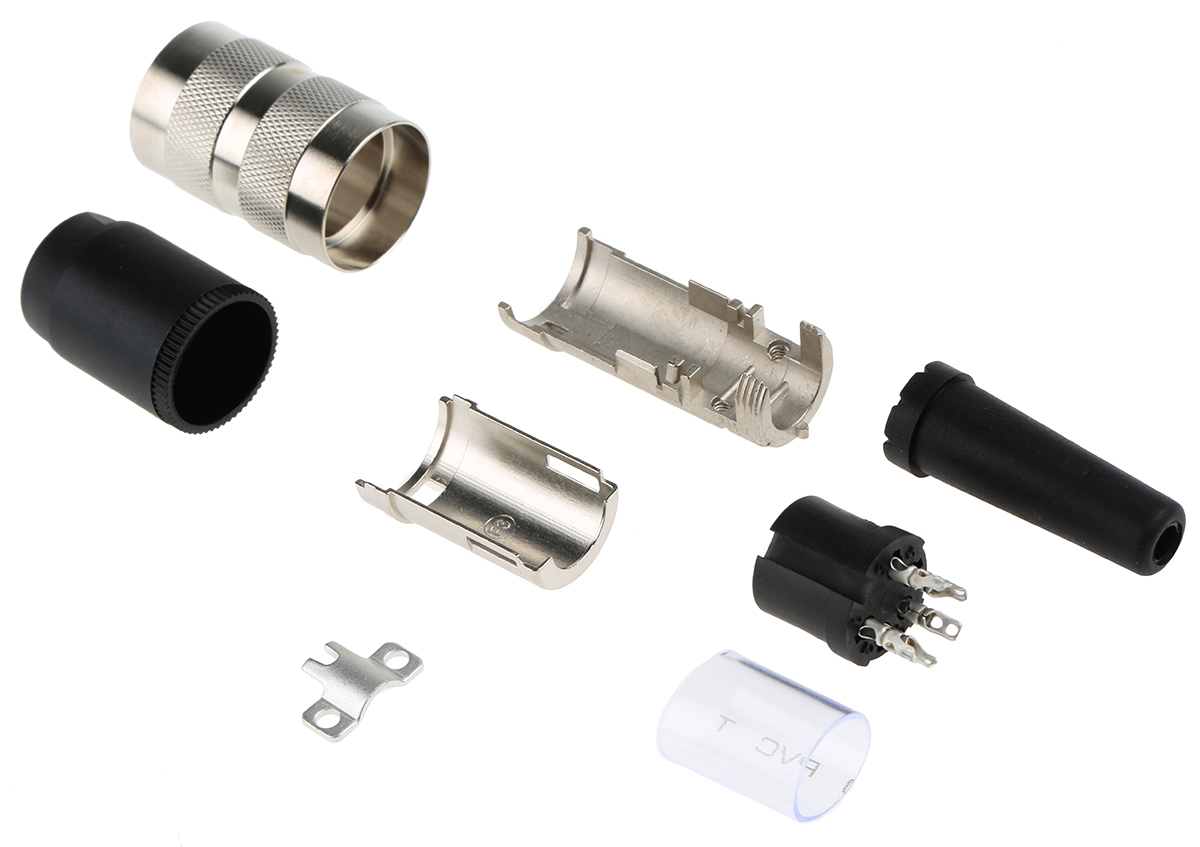 Amphenol Industrial, signalmate C091 5 Pole M16 Din Socket, 5.0A, 300 V IP40, Screw On, Cable Mount