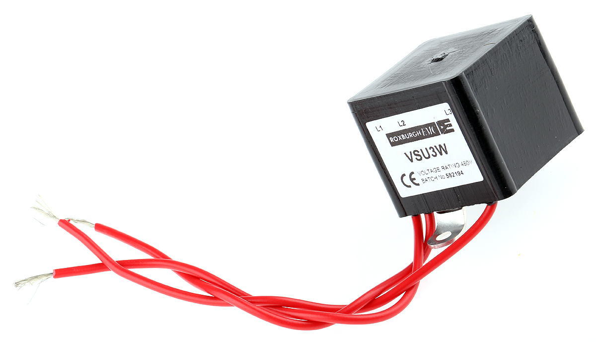 Roxburgh EMC, VSU Surge Suppressor Unit 480 V Maximum Voltage Rating 0.04kA Maximum Surge Current Transient Voltage