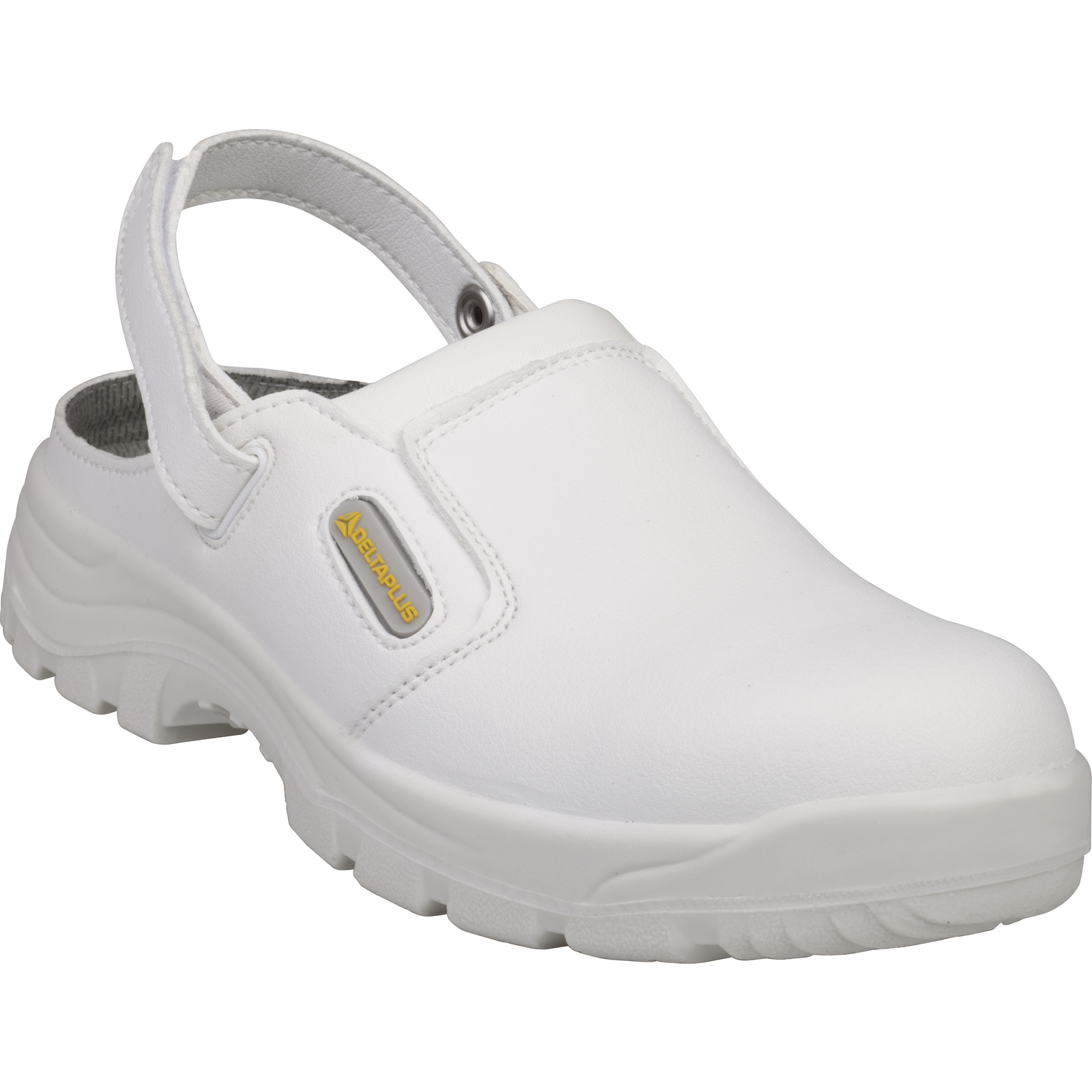 Delta Plus MAUBEC Unisex White Stainless Steel Toe Capped Safety Shoes, UK 12.5, EU 46