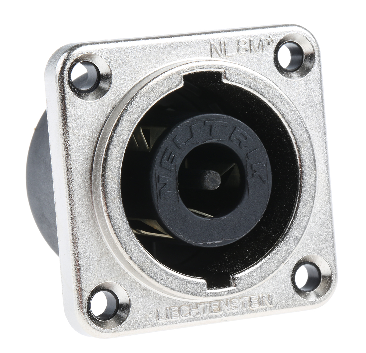 Neutrik RSNL8MPRXX Panel Mount Loudspeaker Connector Plug, 8 Way, 40A
