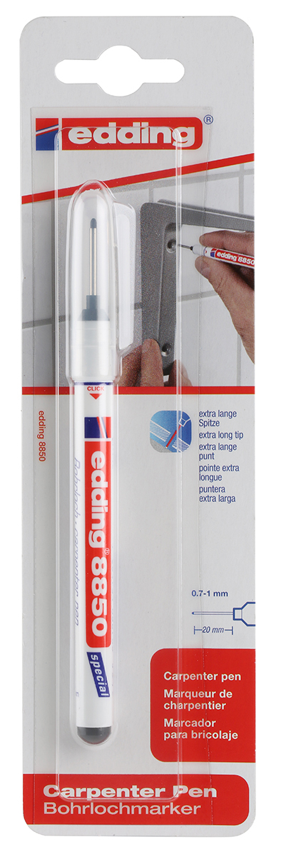 Edding Extra Fine Tip Black Marker Pen