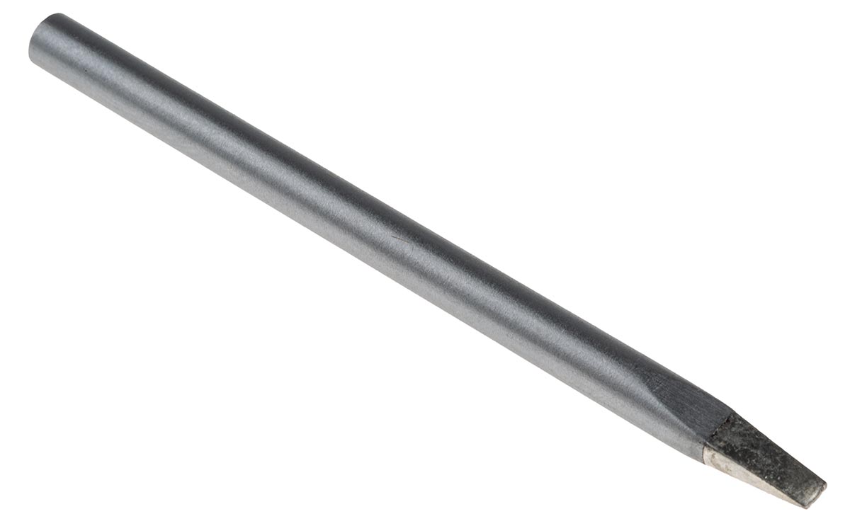 RS PRO 5 mm Straight Chisel Soldering Iron Tip for use with KD-40
