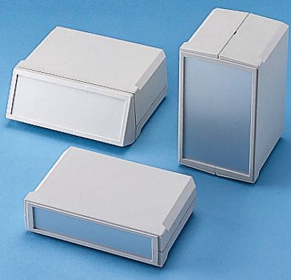 OKW Motec M White ABS Instrument Case, 205 x 140 x 50mm