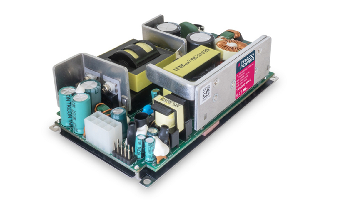 TRACOPOWER AC-DC Power Supply, TXO 300-115-J, 15V dc, 20A, 300W, 1 Output, 90 → 264V ac Input Voltage