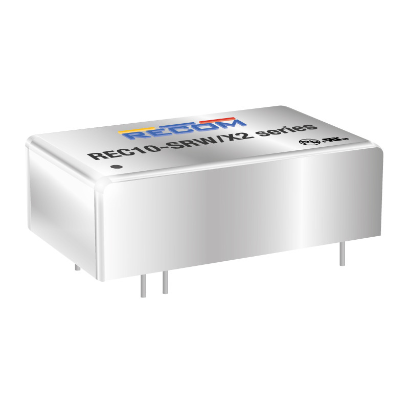 Recom REC10/M DC-DC Converter, 12V dc/ 833mA Output, 9 → 36 V dc Input, 10W, Through Hole, +65°C Max Temp -40°C
