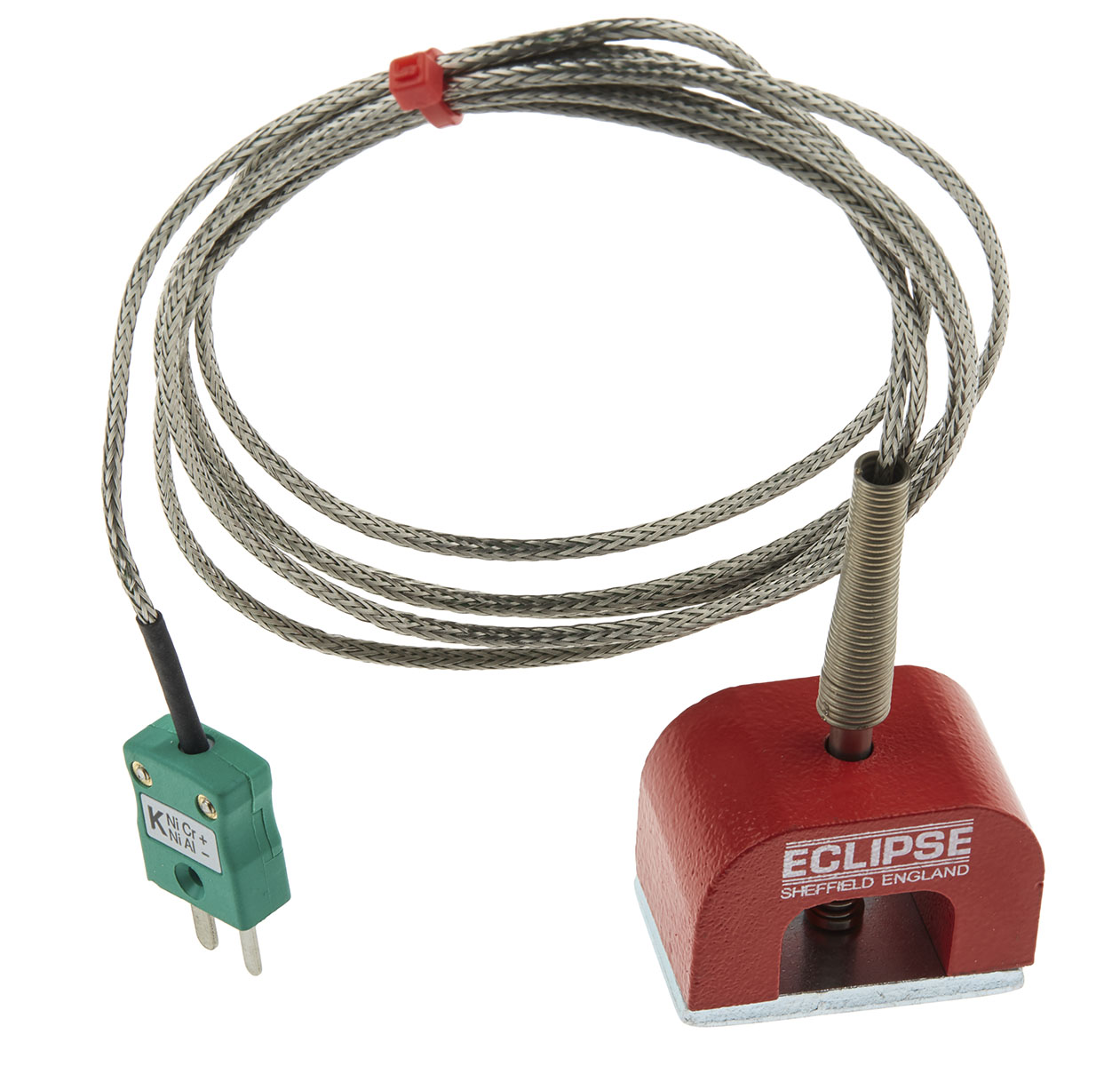RS PRO Type K Horseshoe Magnet Thermocouple 1.5m Length, → +250°C