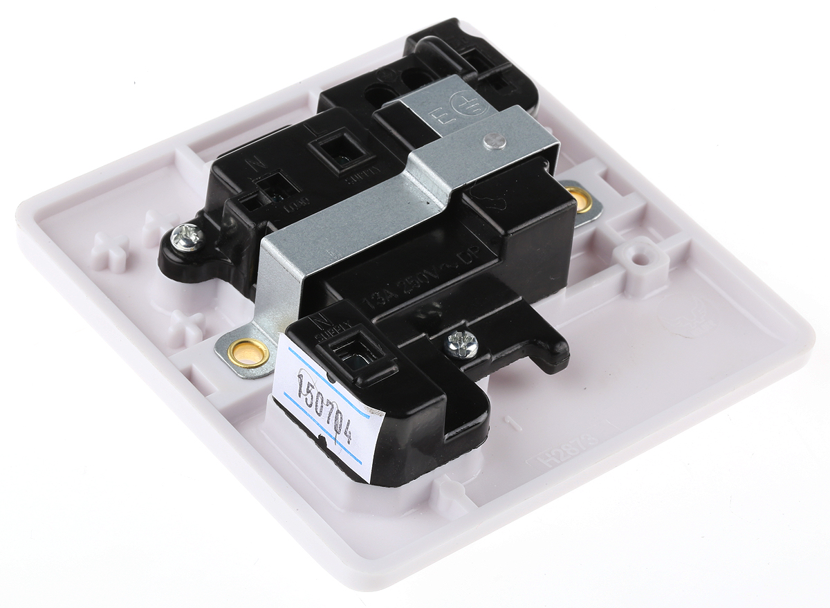 RS PRO 13A 2 Gang Switched Fused Spur