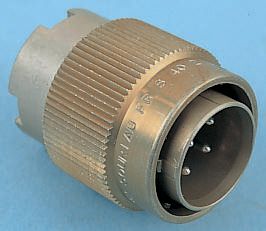 Souriau Sunbank by Eaton Circular Connector, 3 Contacts, Cable, Standard Connector, Plug, Female, IP65, 840 Series