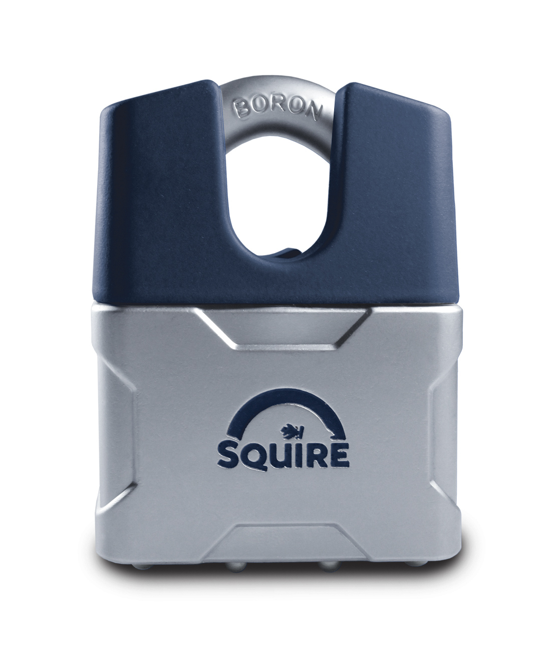 Squire Key Weatherproof Steel Steel Padlock, 9.5mm Shackle, 55mm Body