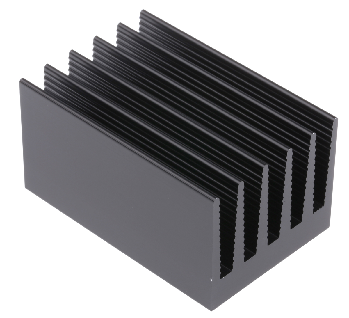 Fischer Elektronik Heatsink, 2.4K/W, 75 x 50 x 40mm
