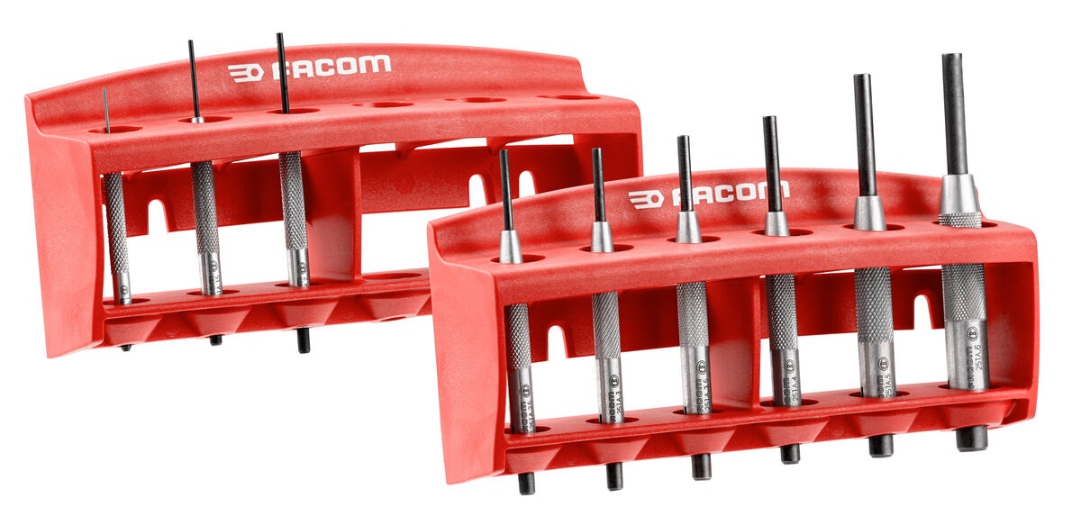 Facom 7-Piece Punch Set, Drift Punch, 180 mm Overall