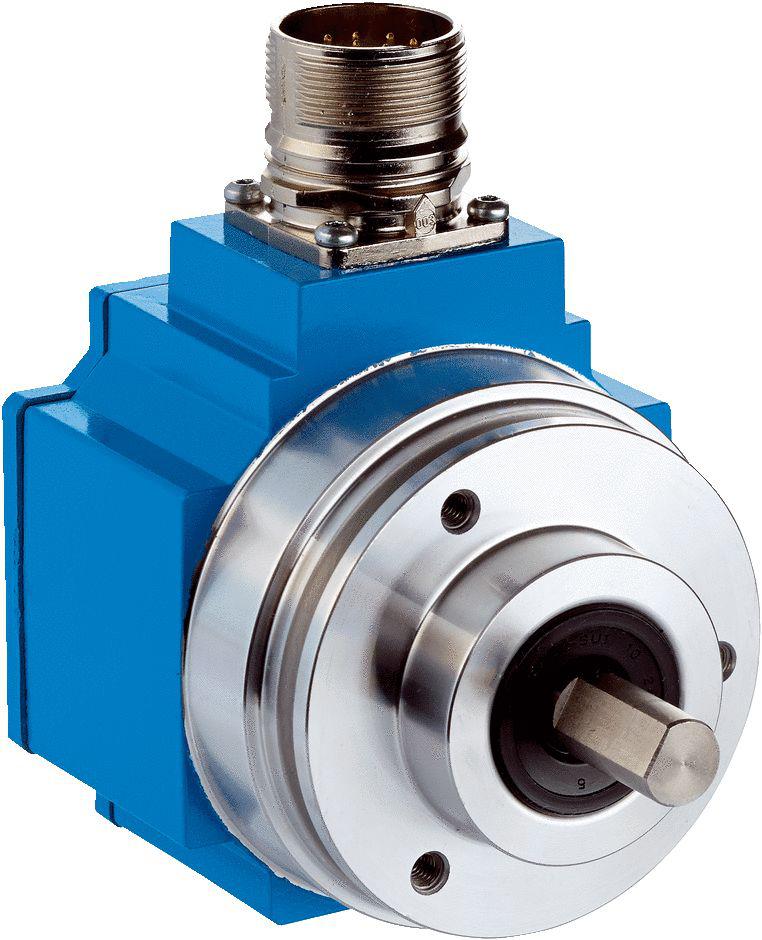 SICK SRS/SRM50 Series Absolute Encoder, 1024ppr ppr, Binary Signal, Solid Type, 10mm Shaft