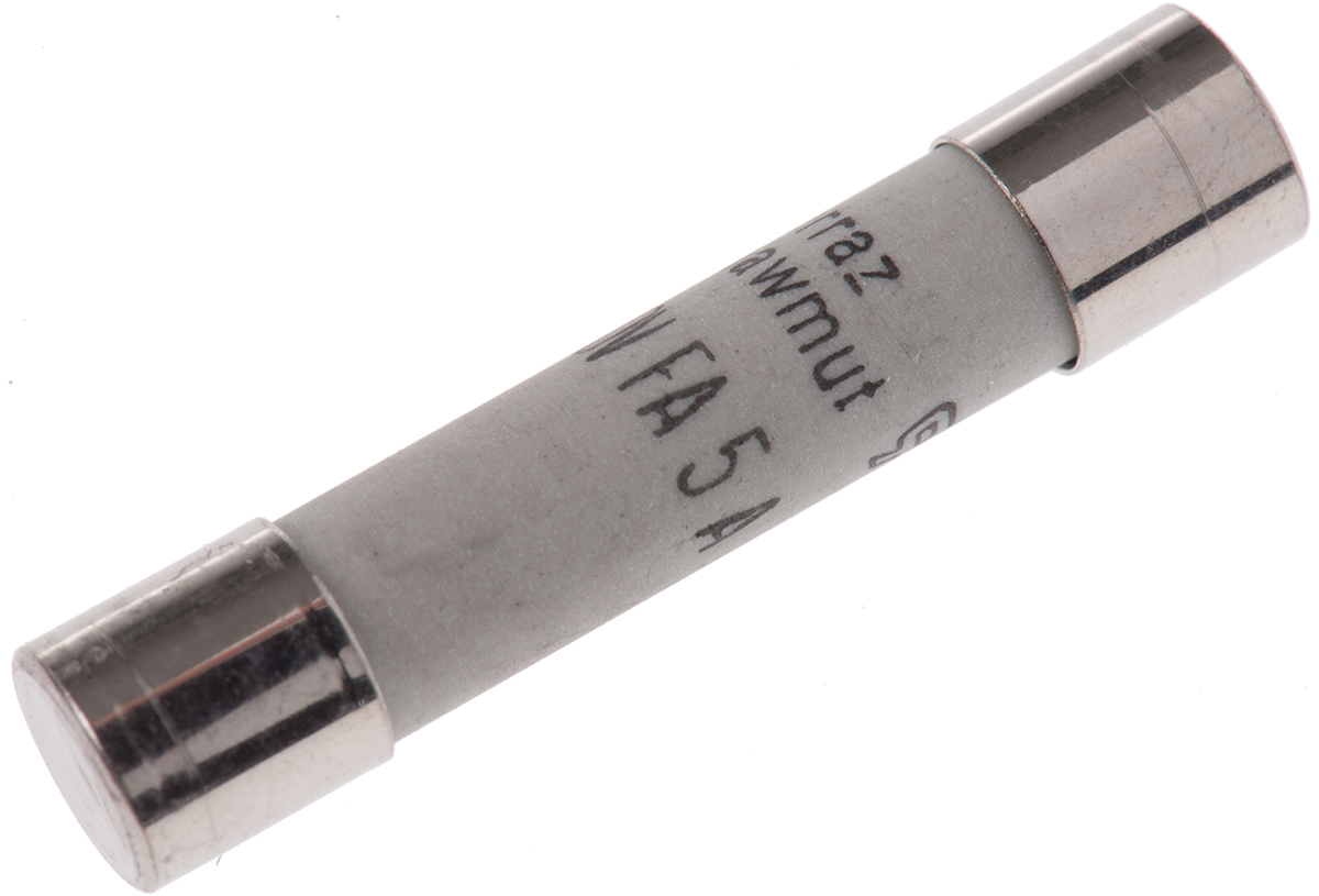 Mersen 5A FF Ceramic Cartridge Fuse, 6.3 x 32mm