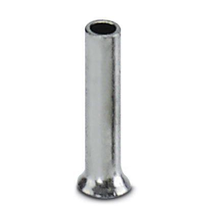 Phoenix Contact Ferrule, 5mm Pin Length, 0.8mm Pin Diameter, Silver