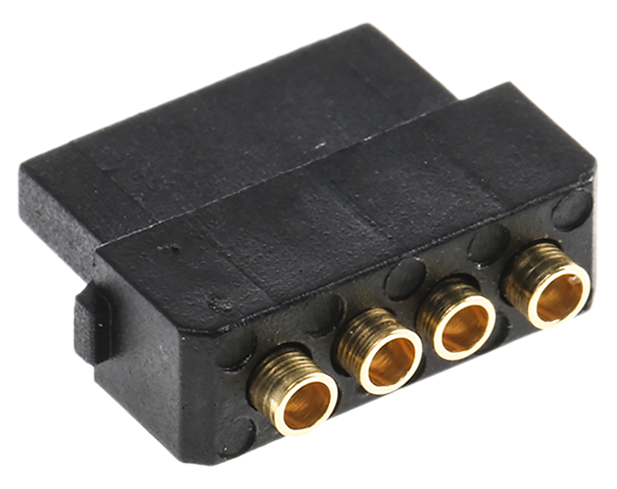 HARWIN Datamate Connector Kit Containing 4 way SIL Female Shell, Crimps