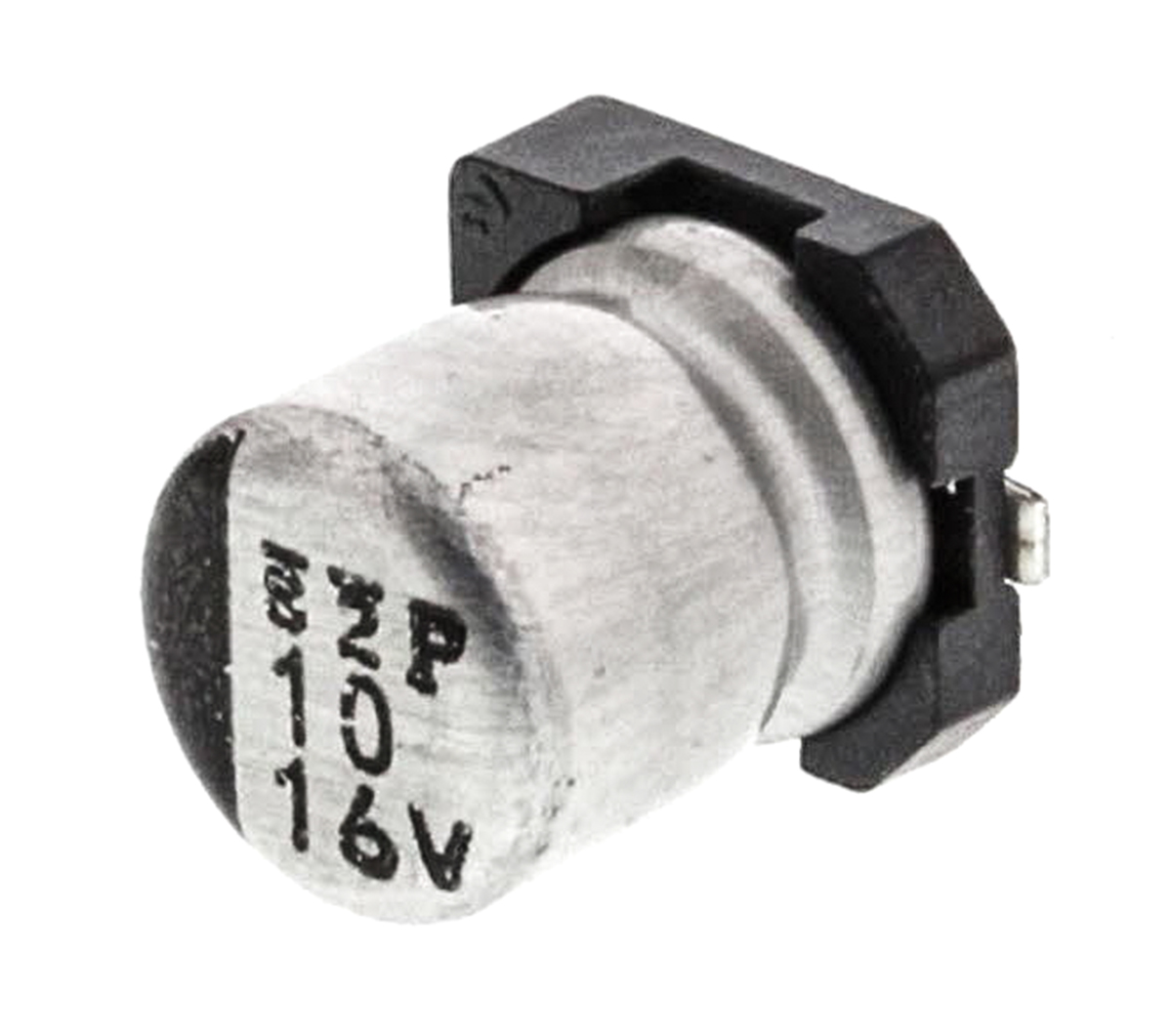 Nichicon 10μF Aluminium Electrolytic Capacitor 16V dc, Surface Mount - UWT1C100MCL1GB