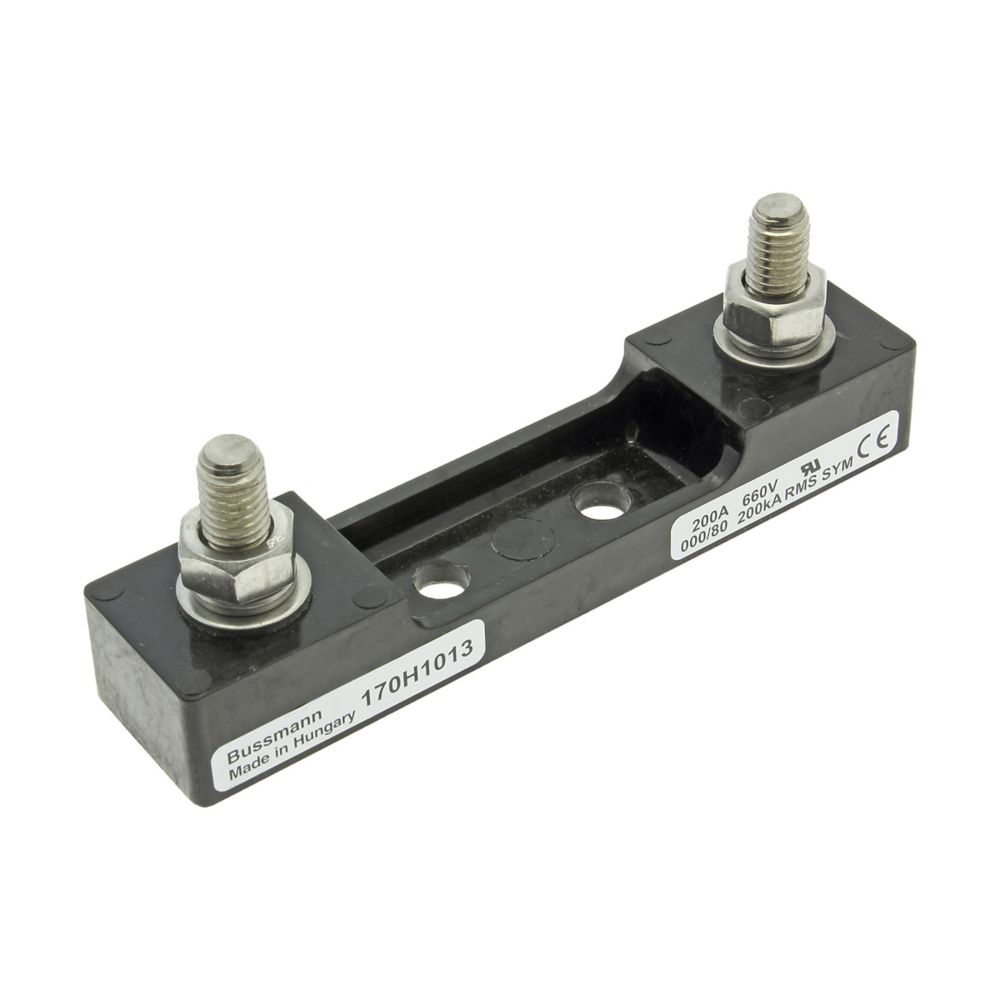 Eaton 200A Base Mount Fuse Holder for 0000, 000 Fuse, 1P, 660V ac