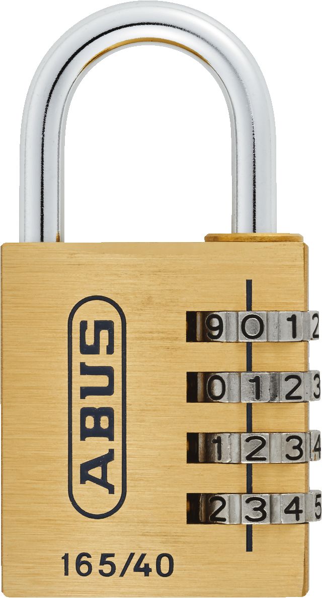 ABUS Combination Brass, Steel Combination Padlock, 6mm Shackle, 41mm Body