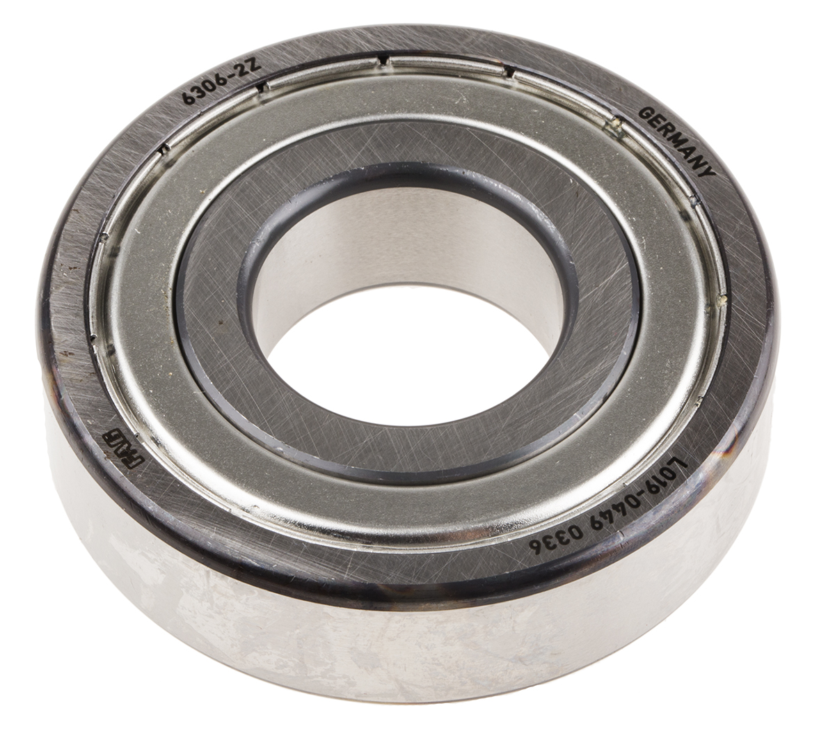 FAG 6306-C-2Z 1 Row Ball Bearing - 30 mm ID, 72 mm OD