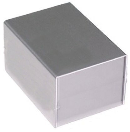 Takachi Electric Industrial MB Series Silver Aluminium Enclosure, Silver Lid, 120 x 100 x 90mm