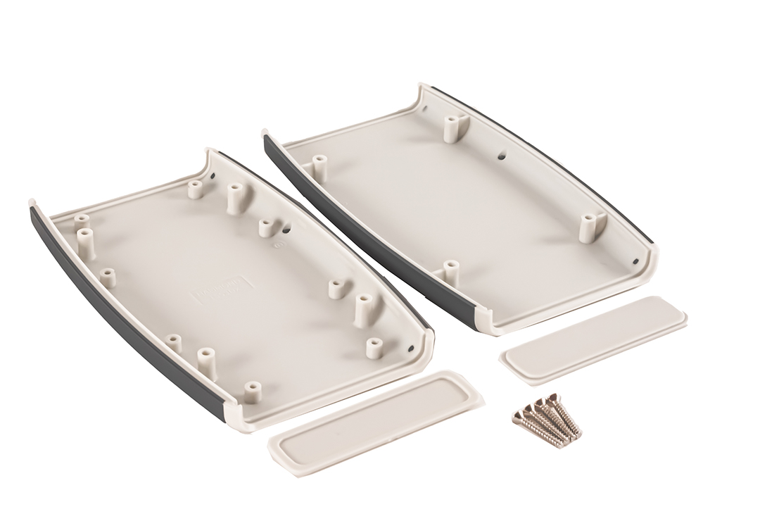 Hammond 1553 Series Grey Plastic Hand Held Enclosure, IP54, 147 x 89 x 25mm