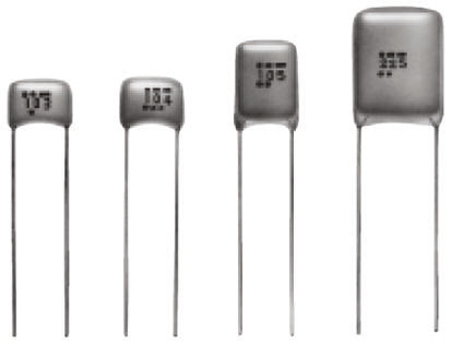 Panasonic ECWF(L) Polypropylene Film Capacitor, 630V dc, ±5%, 470nF, Through Hole