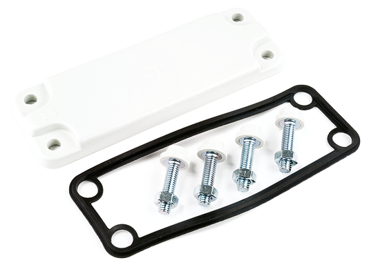 Fibox Polycarbonate Gland Plate for Use with EK Enclosure, 141 x 49 x 49mm