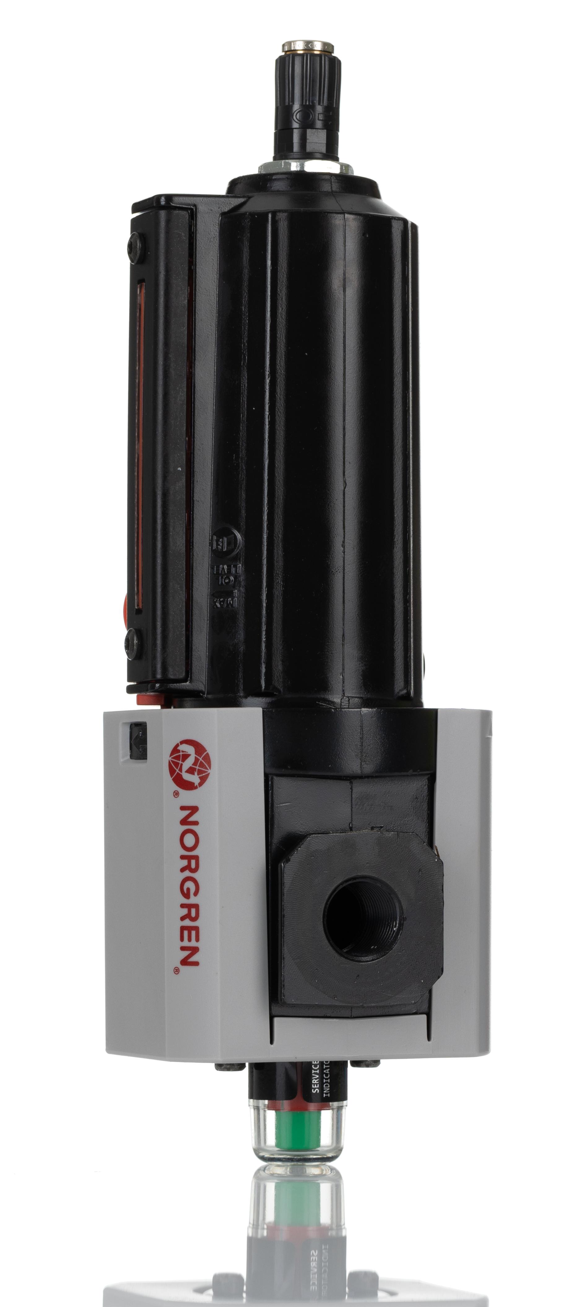 Norgren Excelon Plus series 0.01μm G 3/4 0.3bar to 10 bar Pneumatic Filter 1500L/min max with Automatic drain