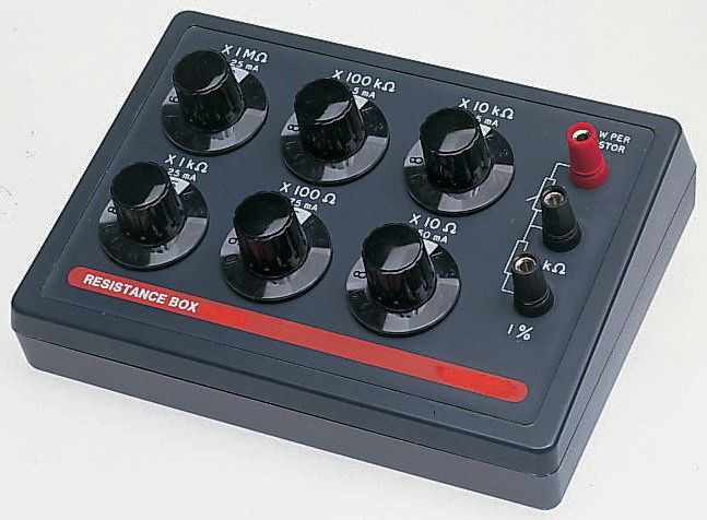 Cropico Resistance Decade Box, Resistance Resolution 10Ω, Absolute Maximum Resistance Measurement 10MΩ, RS Calibration