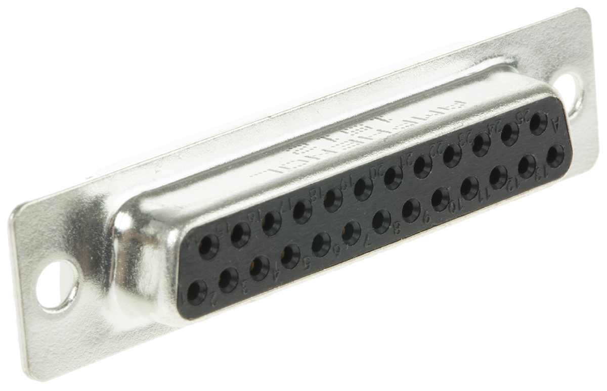 Amphenol Communications Solutions SD 25 Way Panel Mount D-sub Connector Socket