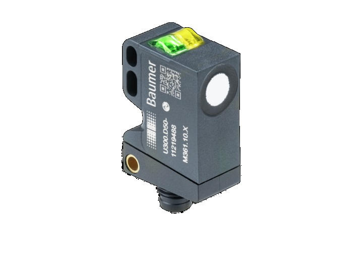 Baumer Ultrasonic Block Proximity Sensor, 500 mm Detection 0-10 V, 12 → 30 V dc