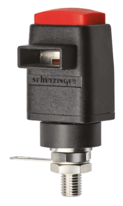 Schutzinger Red Terminal Post, 300V, 16A