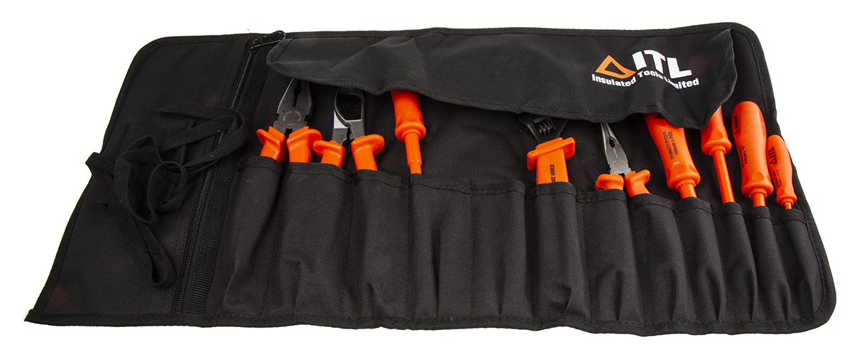 ITL Insulated Tools Ltd 9 Piece Electrician Tool Kit, Yes