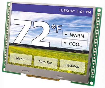 Displaytech INT035TFT TFT LCD Colour Display, 3.5in QVGA, 320 x 240pixels