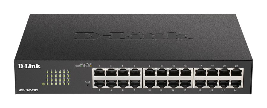 D-Link 24-Port Gigabit Smart Managed Switch, Smart 24 Port Smart Switch, EU