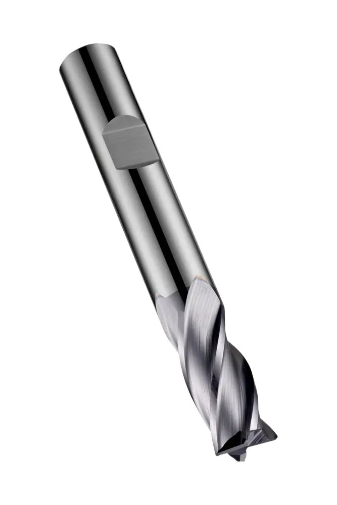 Dormer End Mill, 6mm Cutter, Solid Carbide, 6 mm Shank, 19mm Cut Length