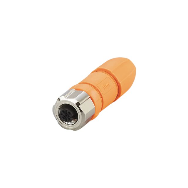 ifm electronic Circular Connector, 1 Contacts, Thread Mount, M12 Connector, Socket, Female, IP67, IP68, IP69K, EVC